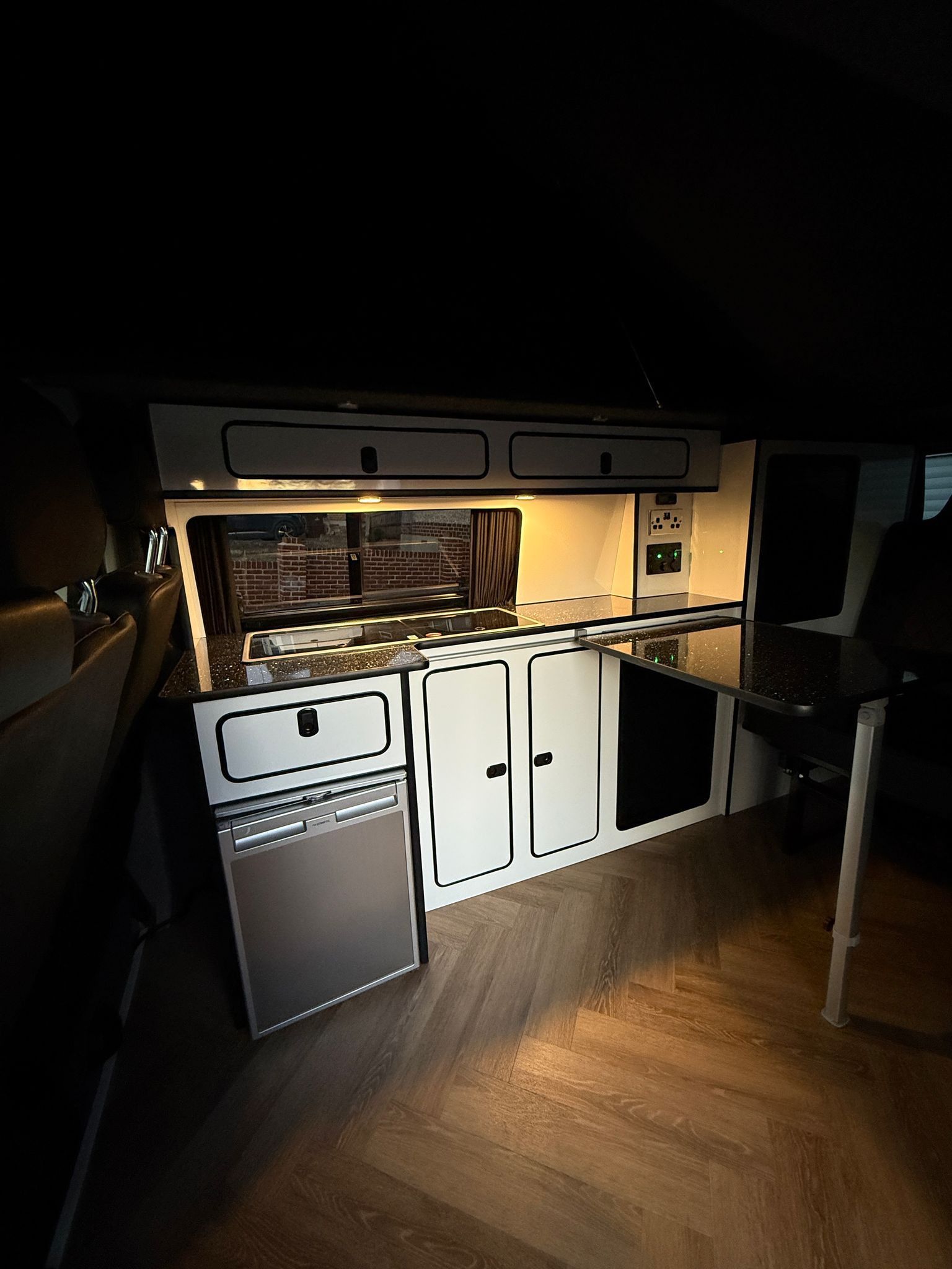 A VW T6 Campervan called Dubbie and for hire 