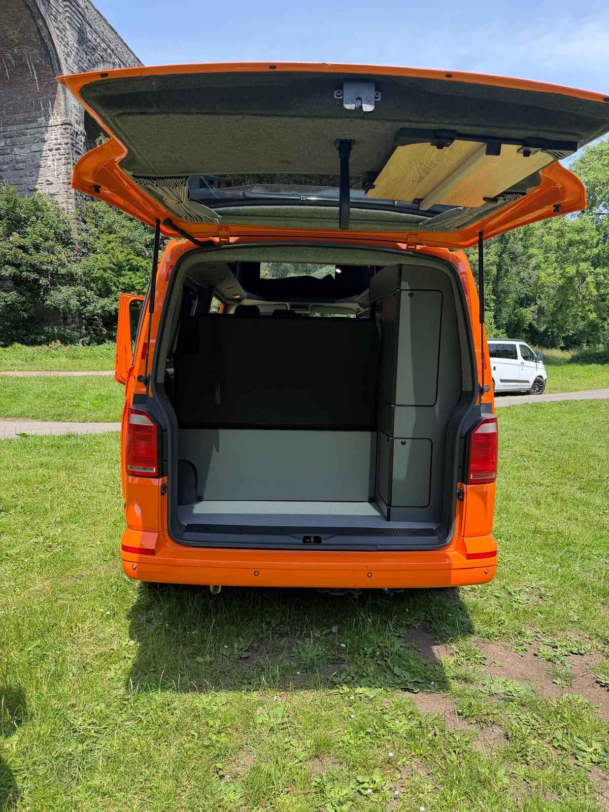A VW T6 Campervan called Hapus and for hire 