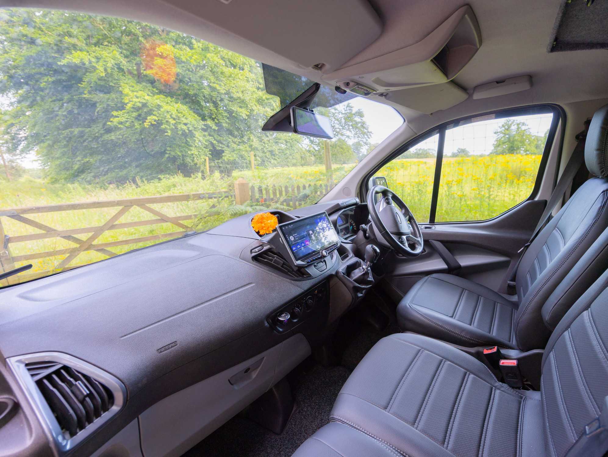 A Ford Campervan called Hulduheim and for hire in Ashford, Kent