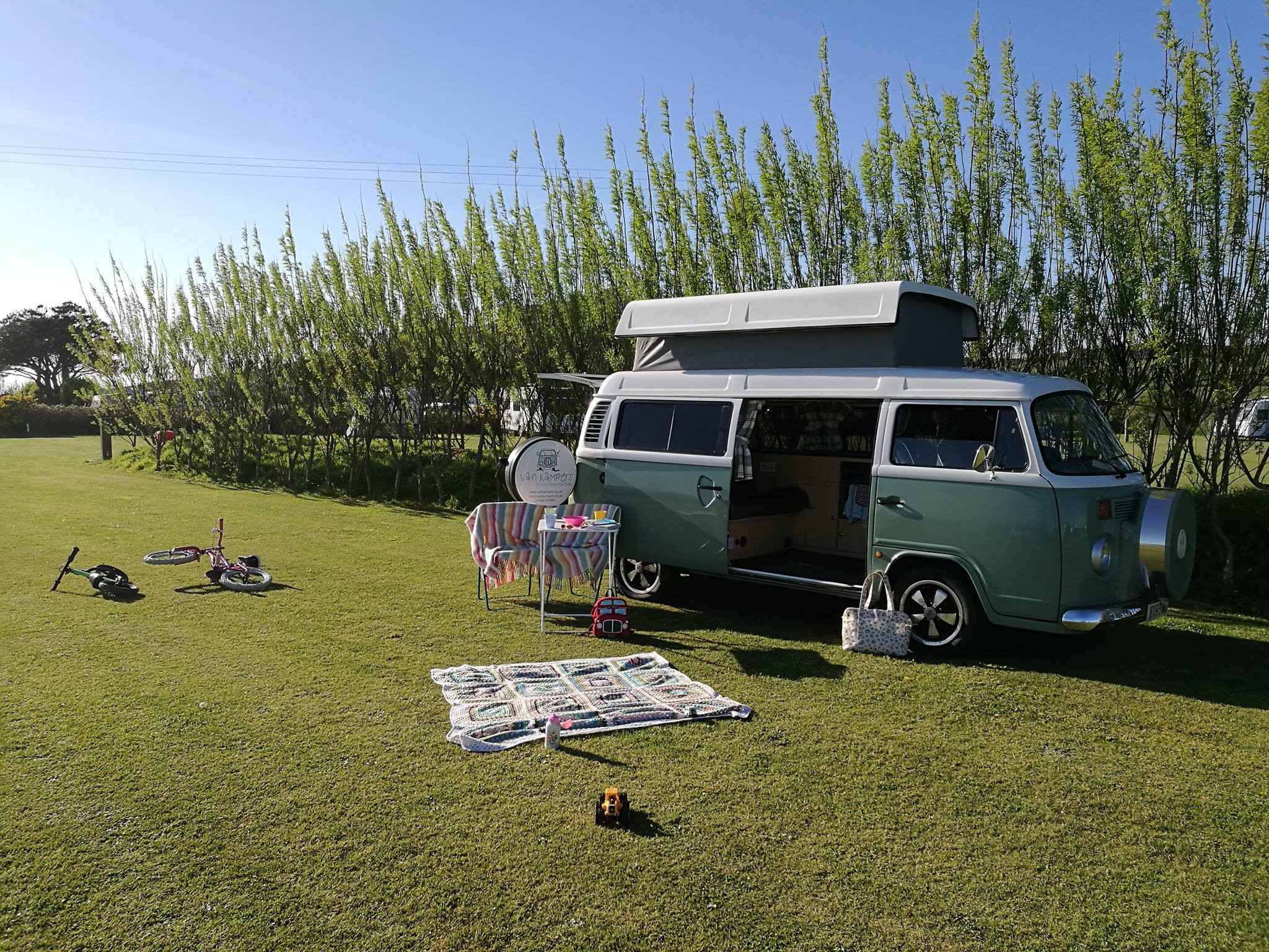 A VW T2 Brazilian Campervan called Willow-Van and for hire in Haverfordwest, Pembrokeshire