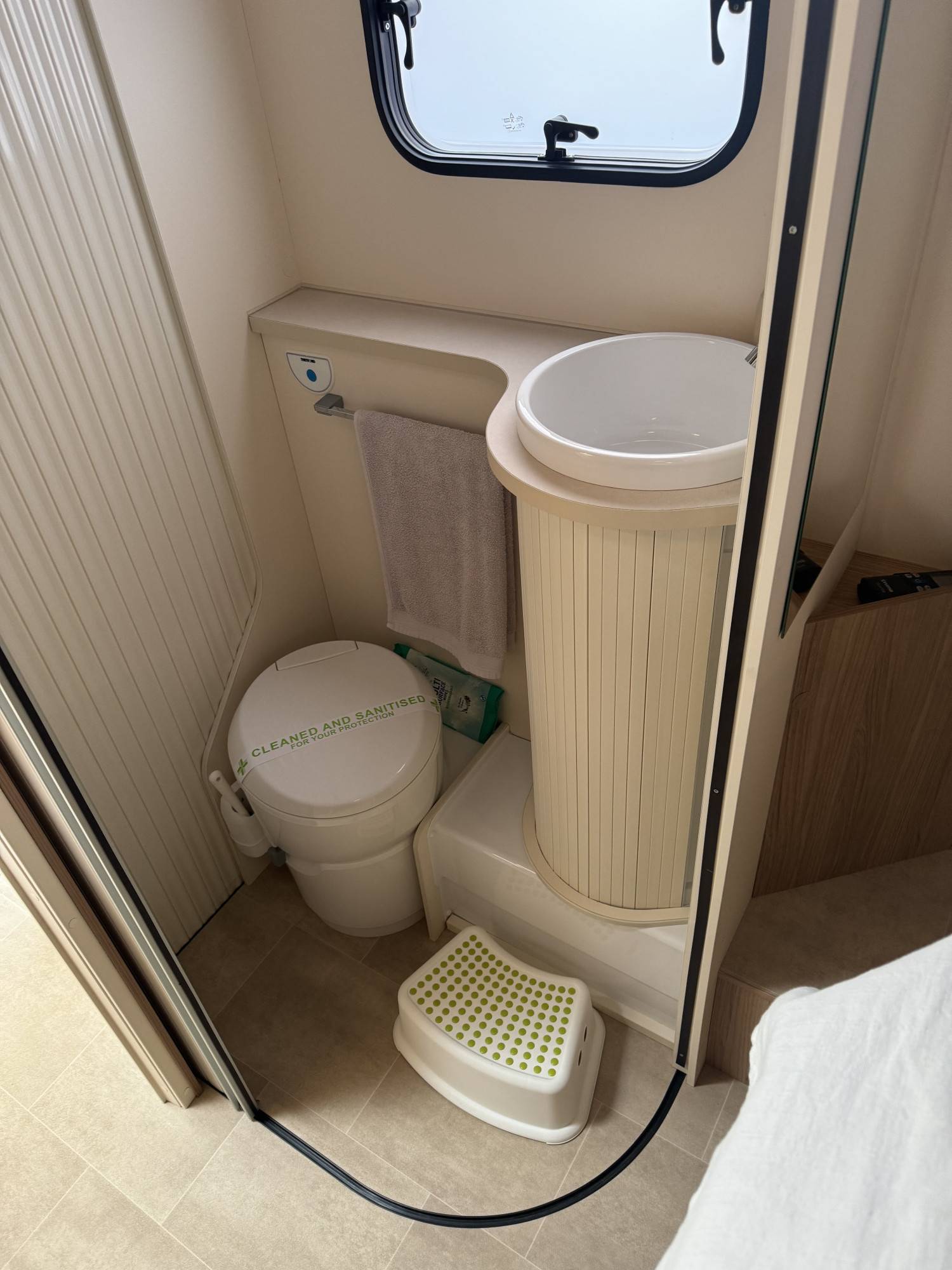 A Rimor Motorhome called Ramona and for hire in Cambridge, Cambridgeshire