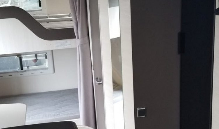 A OverCab Motorhome called Bertha and for hire 