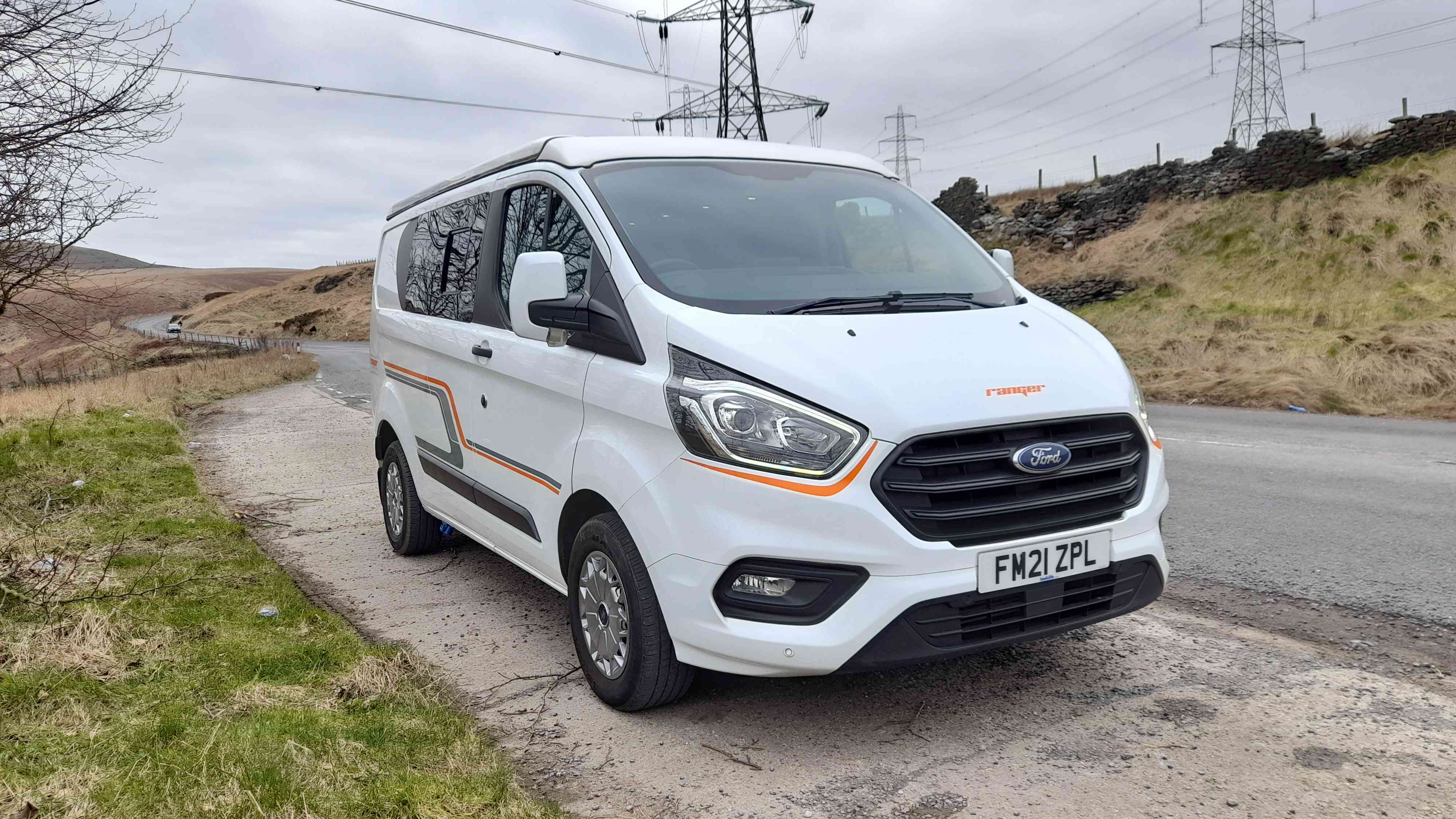 A Ford Campervan called Transit and for hire in Rochdale, Lancashire