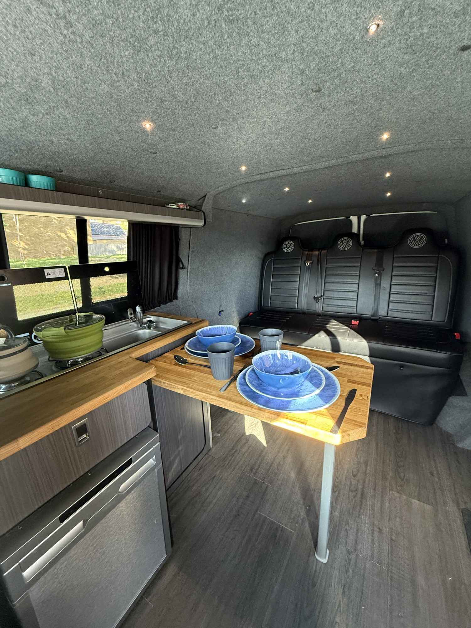 A VW T5 Campervan called Samantha- and for hire 