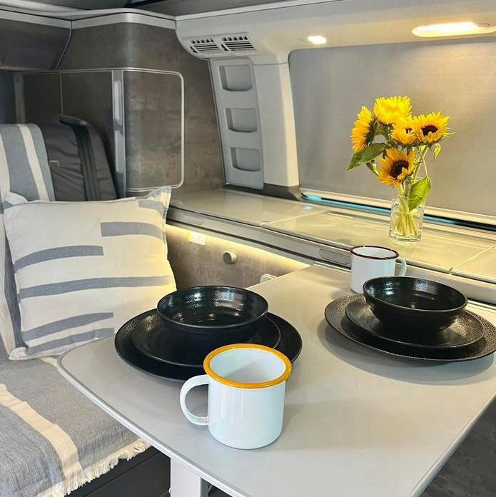 A VW T6 California Campervan called Billy-Ocean and for hire in Swindon , Wiltshire