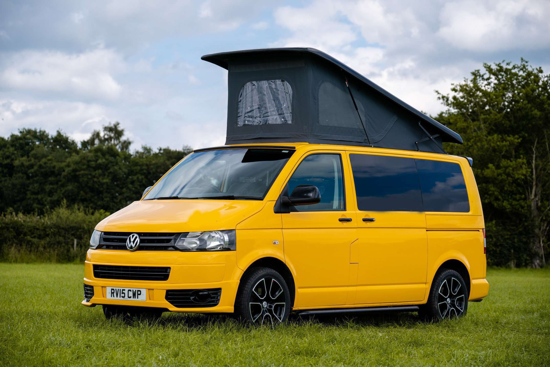A VW T5 Campervan called Fred and for hire in Middlewich, England