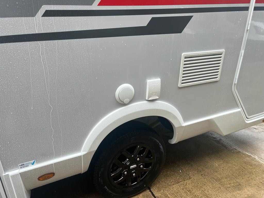 A OverCab Motorhome called panda and for hire in Sittingbourn, Kent