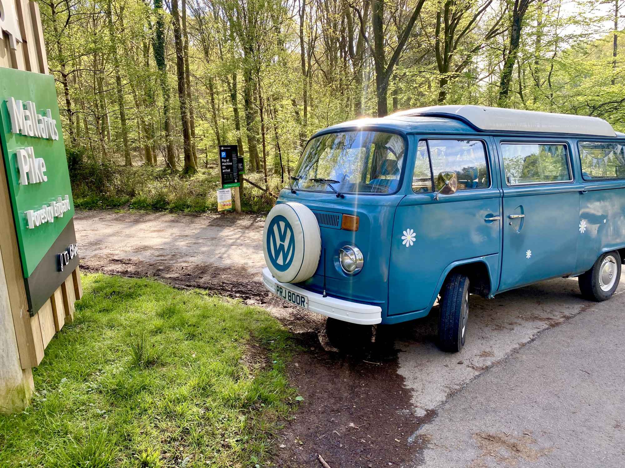 A VW T2 Classic Campervan called Rufus- and for hire in Cinderford, Gloucestershire