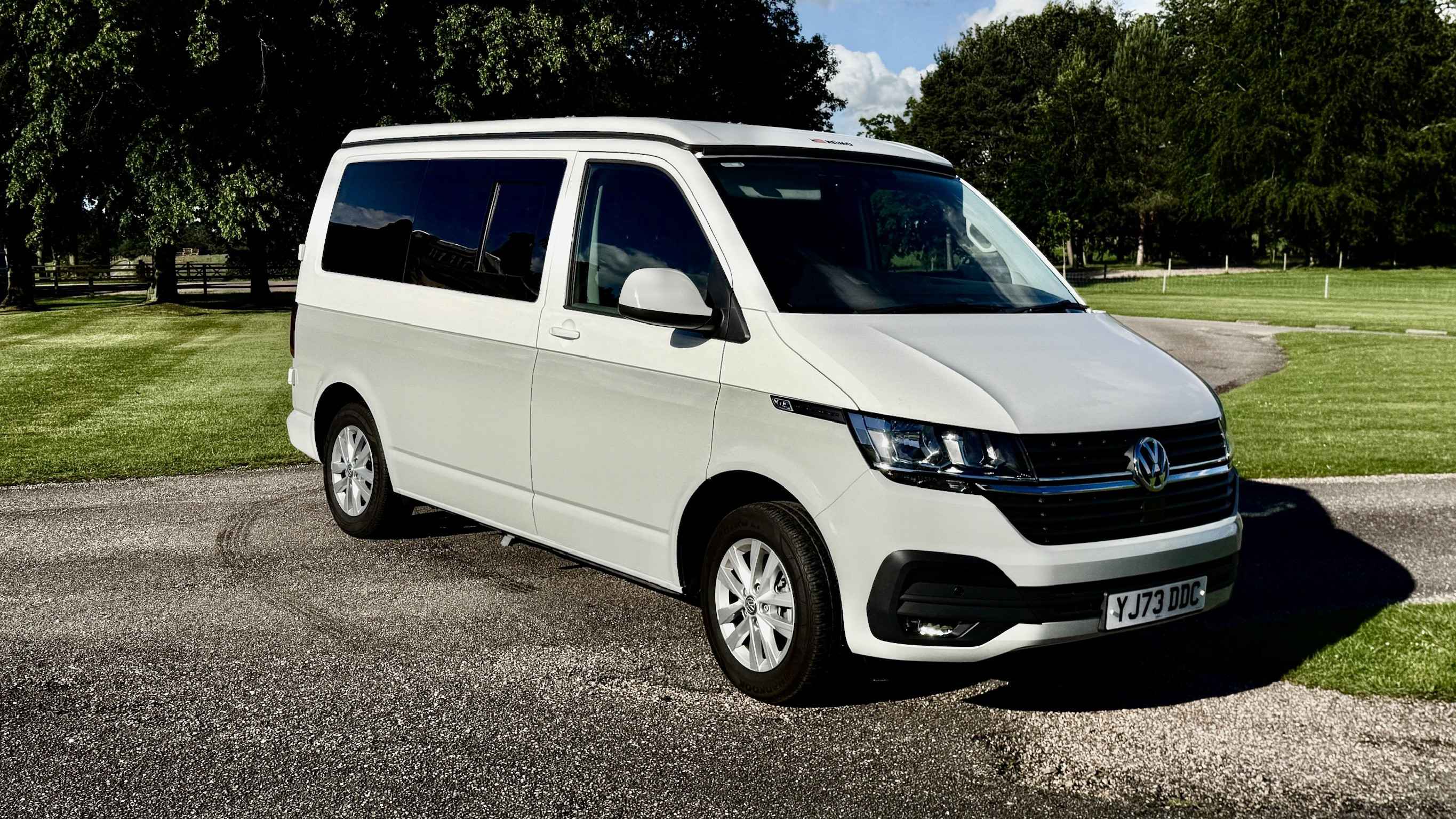 A VW T6 Campervan called Tina and for hire in Knutsford, Cheshire