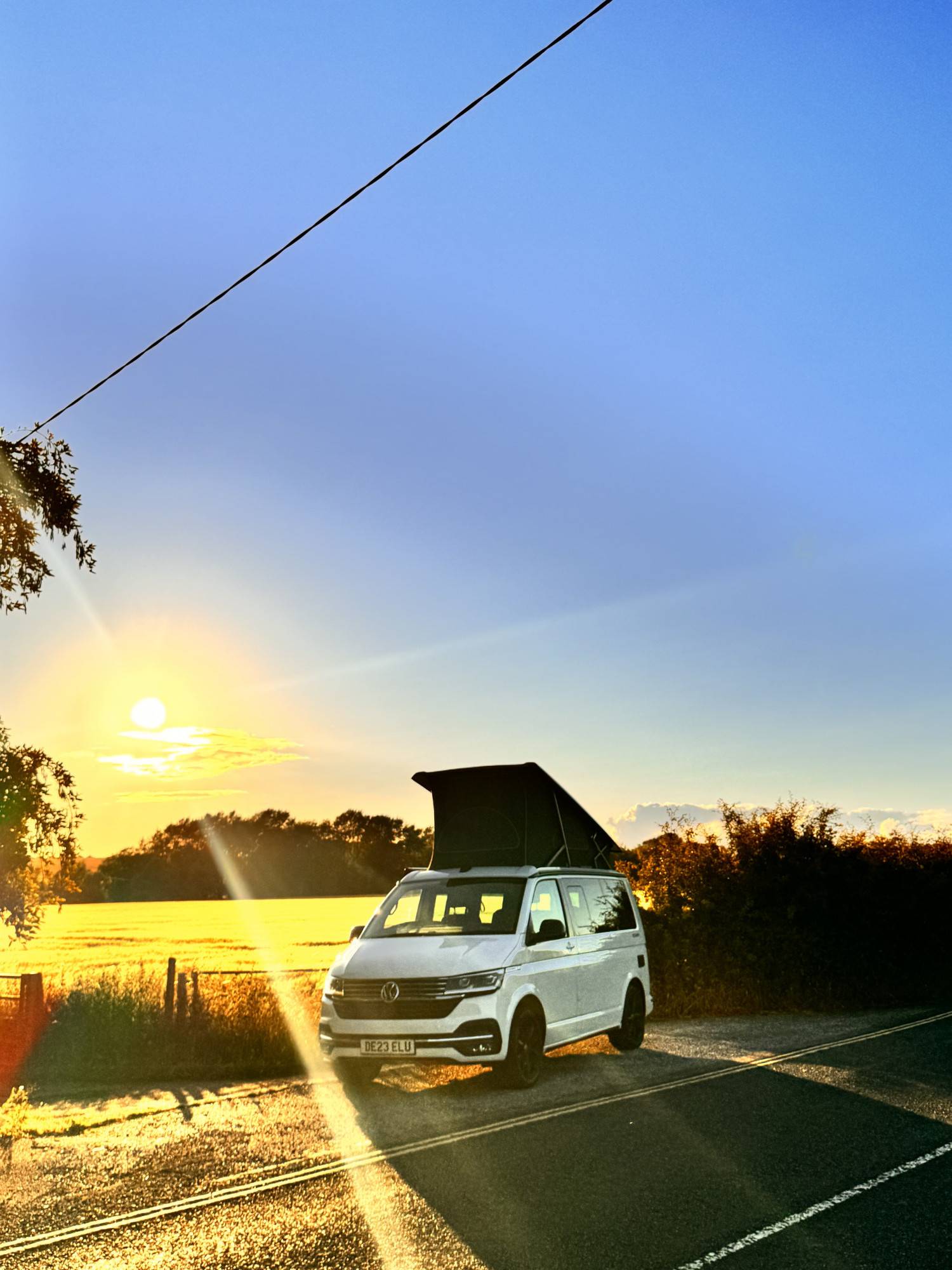 A VW T6 California Campervan called Billy-Ocean and for hire in Swindon , Wiltshire