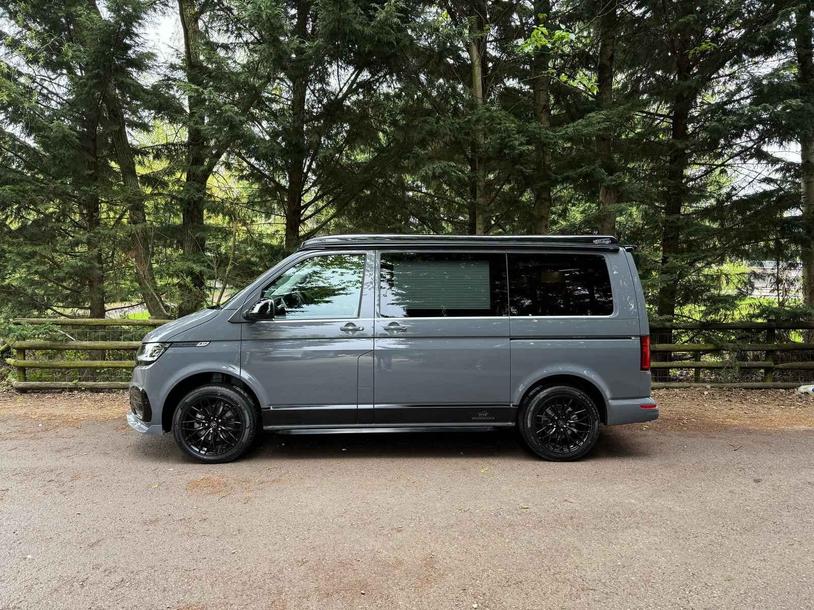 A VW T6 Campervan called Woody and for hire in Cockermouth, Cumbria