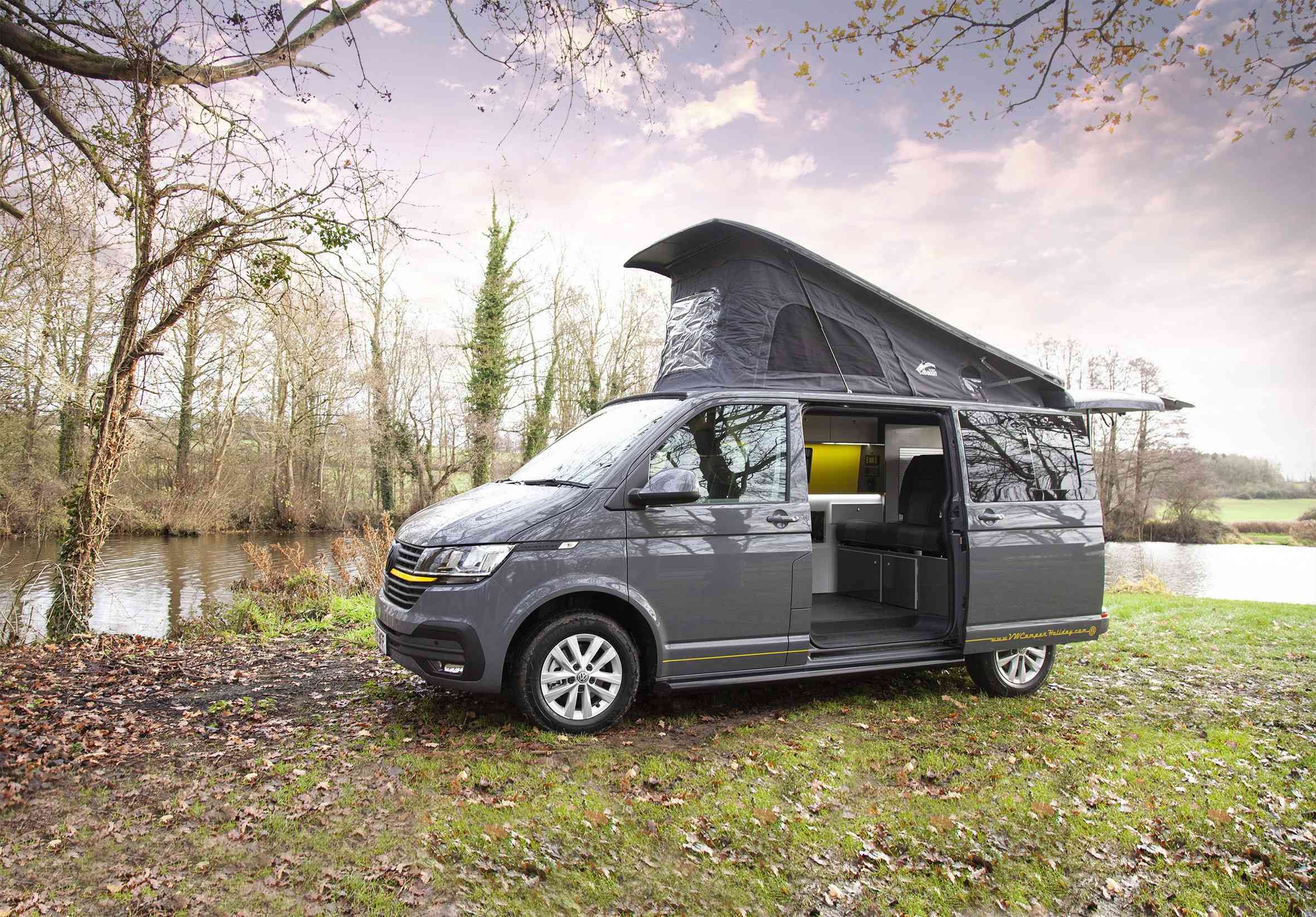 A VW T6 Campervan called Holly-T6 and for hire in Northampton, England