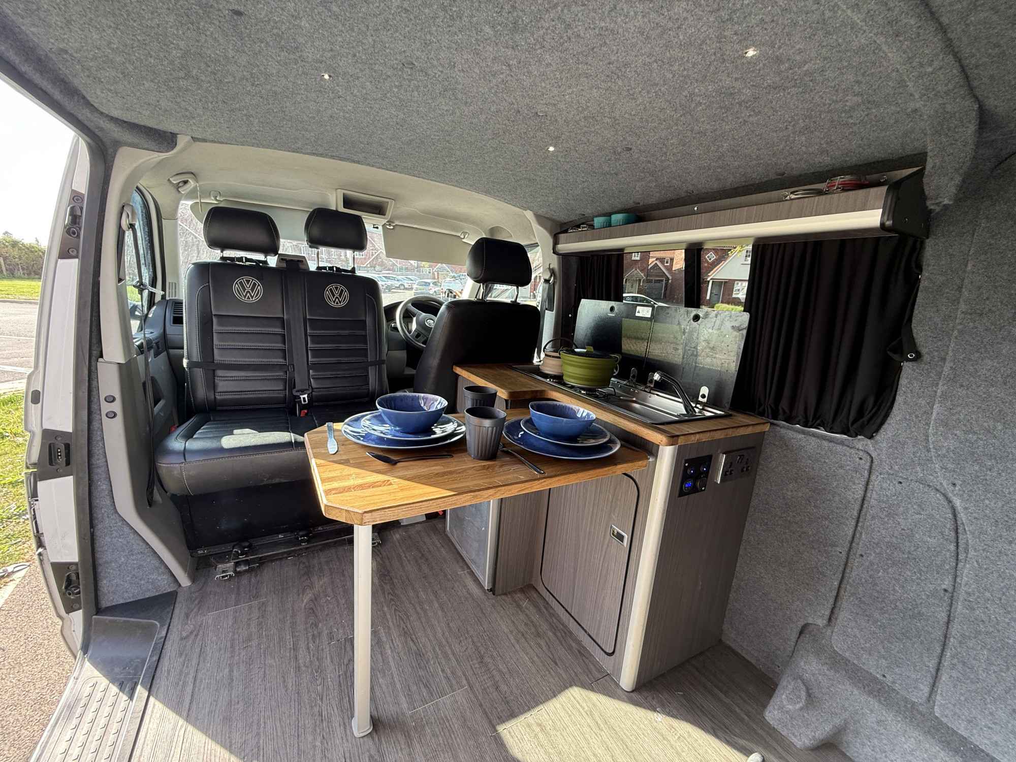 A VW T5 Campervan called Samantha- and for hire 