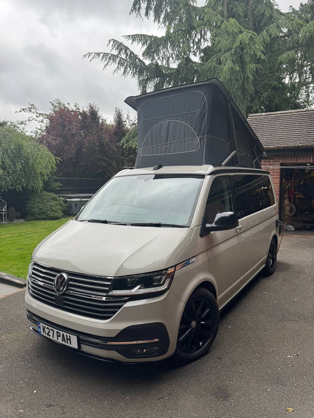 A VW T6 California Campervan called KT and for hire in Derby, Derbyshire