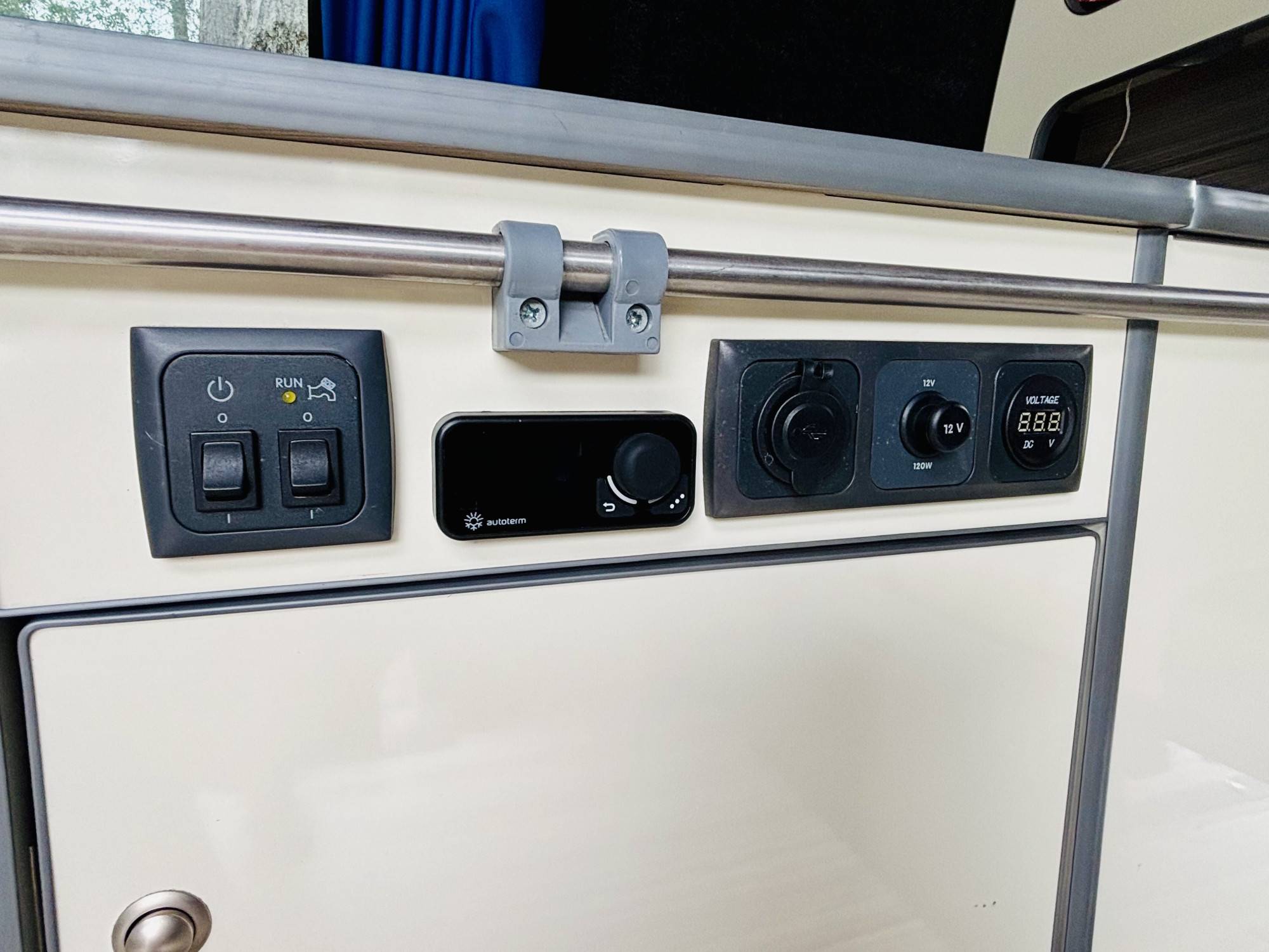 A VW T5 Campervan called JAXX and for hire in Frodsham , Cheshire