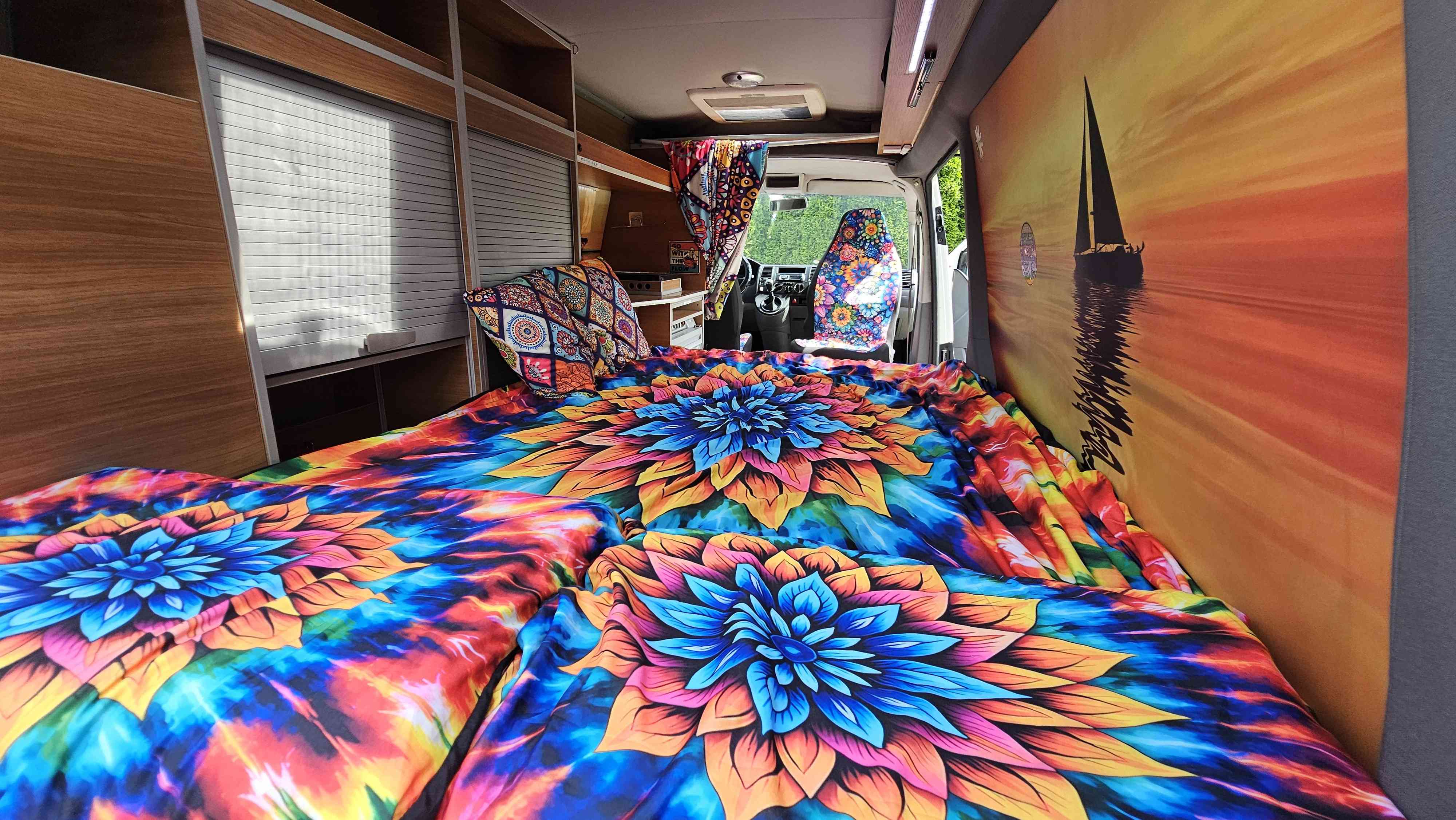 A VW T5 Campervan called Go and for hire in Radomlje, Slovenia