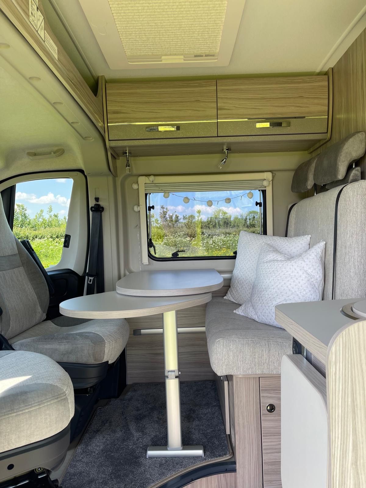 A Fiat Campervan called Berti and for hire in Wedmore , Somerset