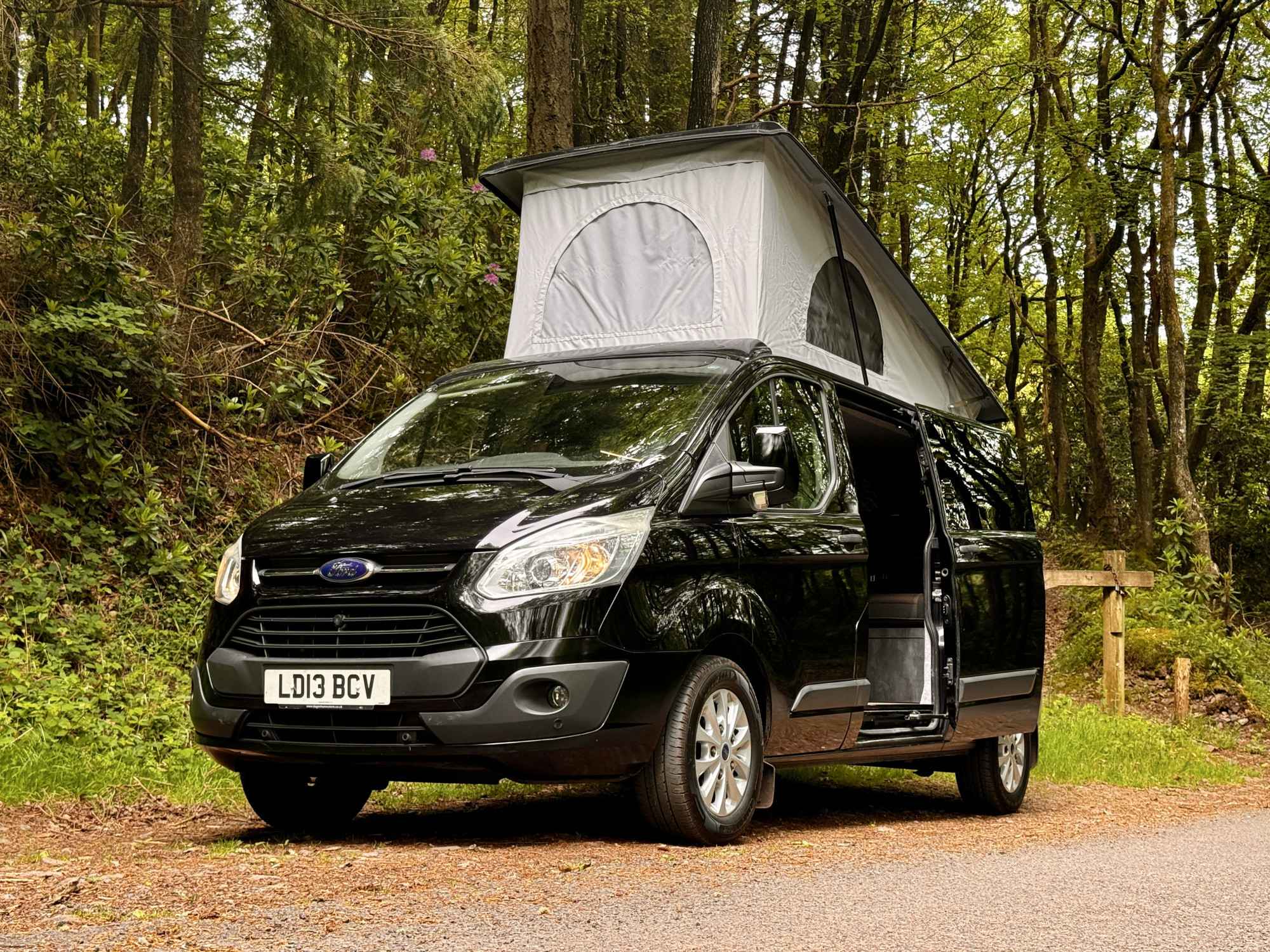 A Ford Campervan called Toby-The-Camper and for hire 