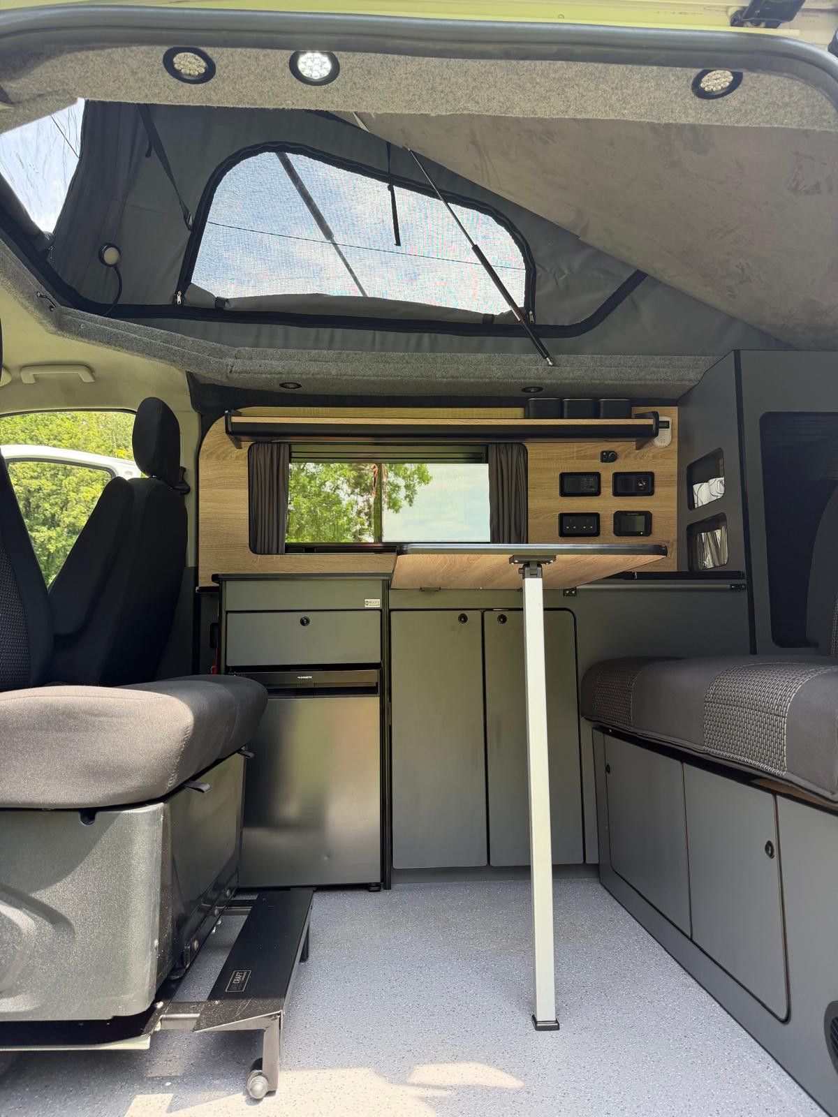A Ford Campervan called Cwtch and for hire 