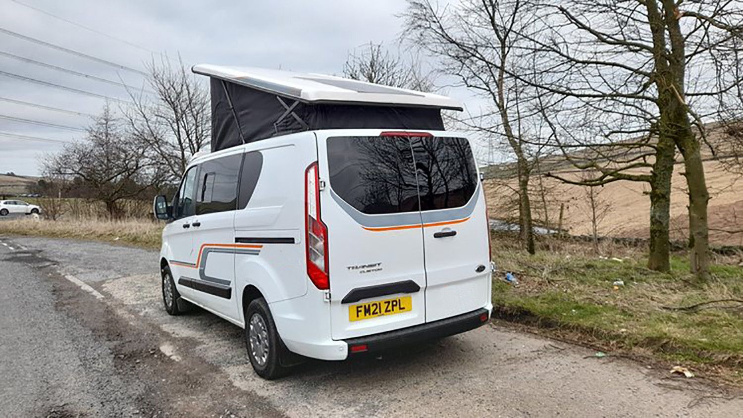 A Ford Campervan called Transit and for hire in Rochdale, Lancashire