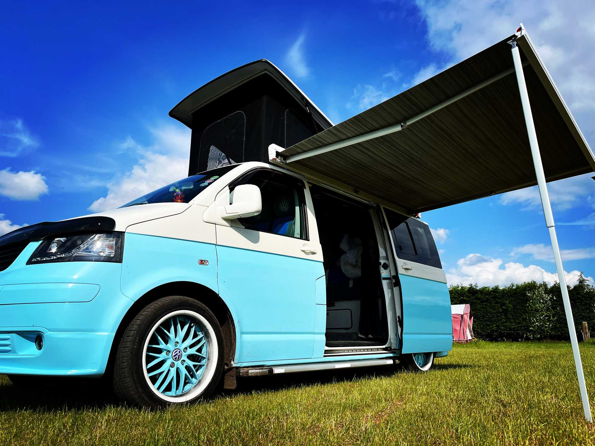 A VW T5 Campervan called Atlantis and for hire in Worcestershire, Worcestershire