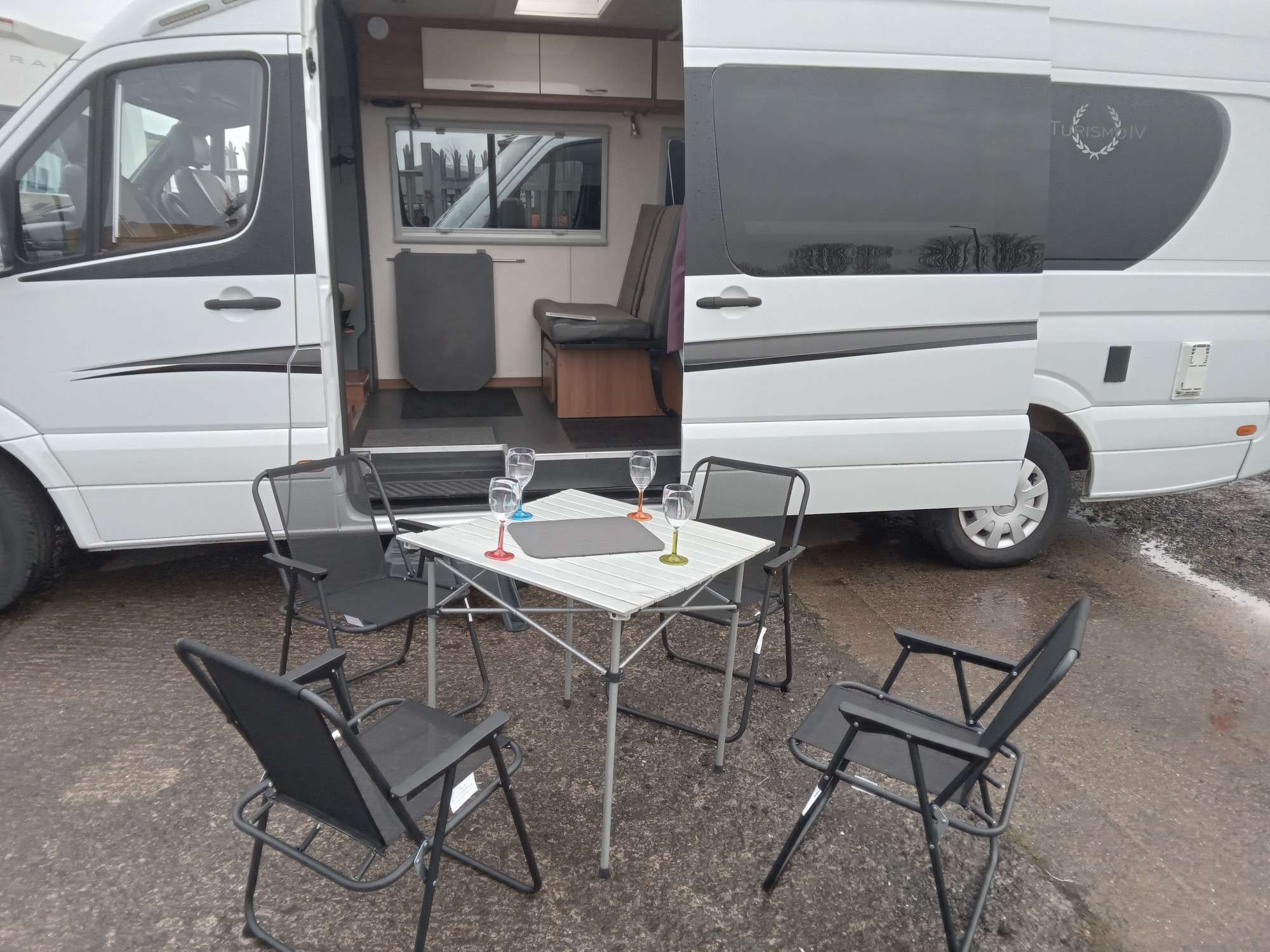 A Mercedes Sprinter Campervan called Marica- and for hire in Northumberland, Northumberland