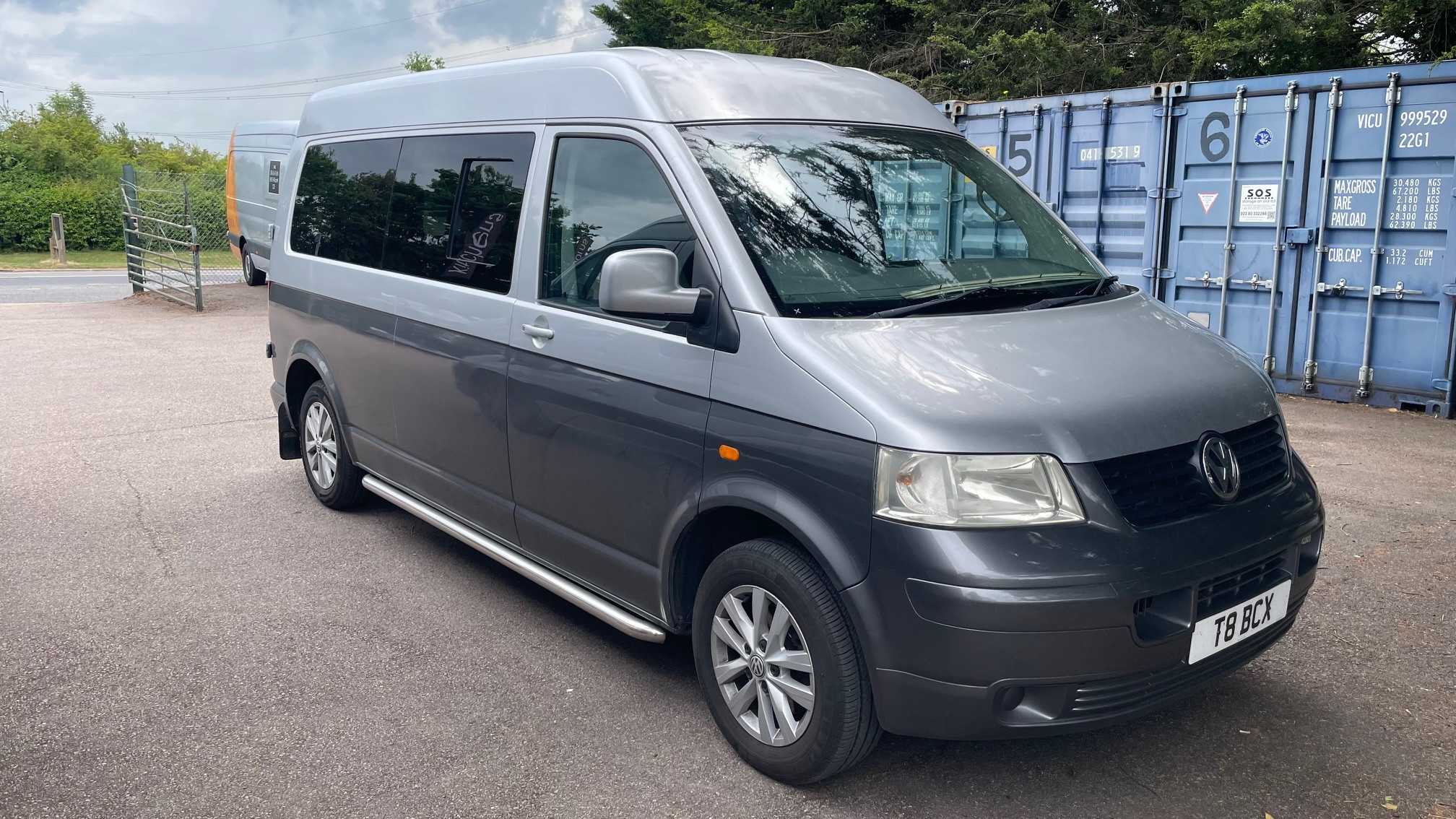 A VW T5 Campervan called Two-Tone-Tangerine-Dream and for hire in Brighton & Hove, East Sussex