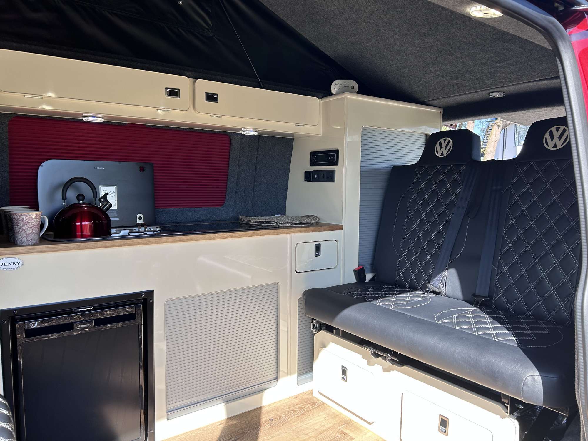 A VW T6 Campervan called RubyDub and for hire in knutsford, Cheshire