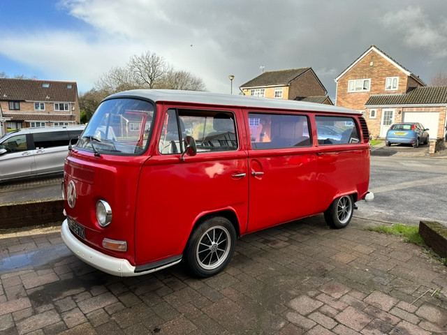 A VW T2 Classic Campervan called Rupert and for hire 