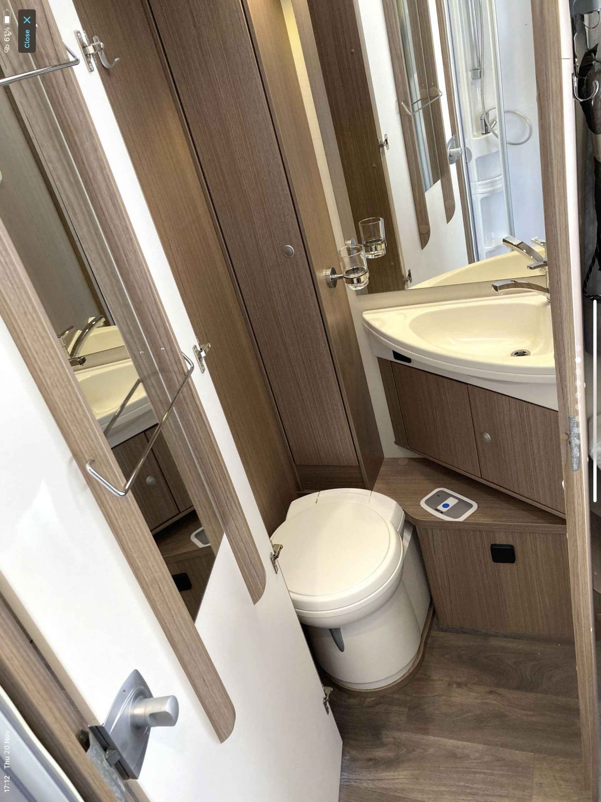 A A-Class Motorhome called Goldie and for hire in Haverhill, England