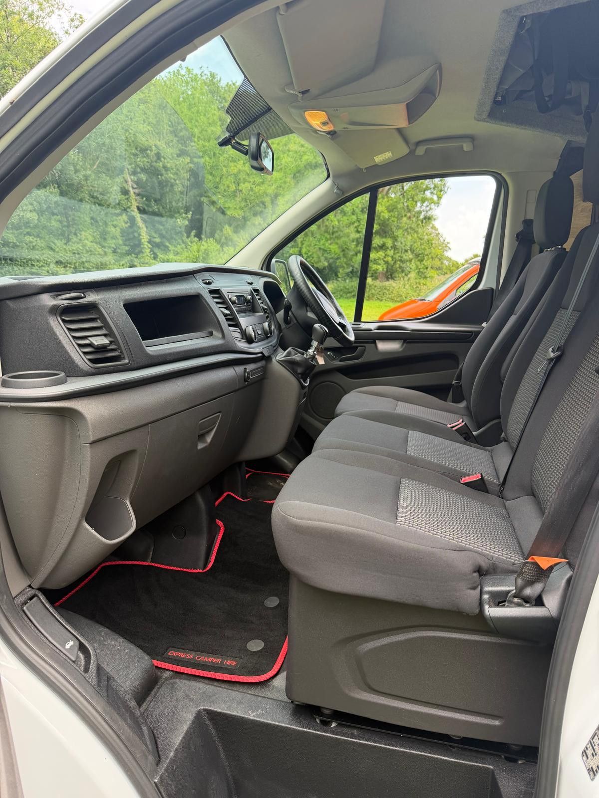 A Ford Campervan called Ford-Transit and for hire 