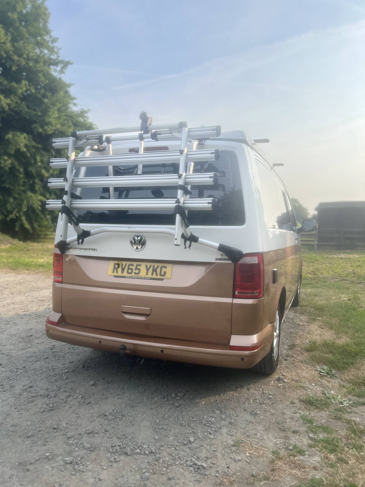 A VW T6 Campervan called T6-4Motion and for hire 