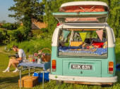 A VW T2 Brazilian Campervan called Penny-Lane and for hire in King's Lynn, Norfolk