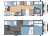 A Rimor Motorhome called Rimor-Evo-Sound and for hire in Peterborough, Cambridgeshire