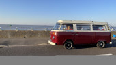 A VW T2 Classic Campervan called Alfred and for hire in Taunton, Somerset
