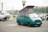 A VW T4 Campervan called Kermie and for hire 