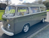 A VW T2 Classic Campervan called Dotty- and for hire 