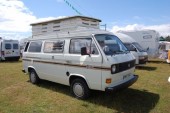 A VW T3 Campervan called Notty and Latitude Festival for hire in London, Bolivia