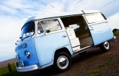 A VW T2 Classic Campervan called Harvey and Harvey looking sharp! for hire in Witham, Essex
