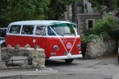 A VW T2 Classic Campervan called Red-Early-Bay and Great Wedding Van! for hire in , Kent