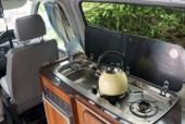 A VW T5 Campervan called BabyBlueT5-1124 and Gas cooking hobs for hire in , Swansea