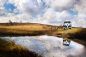 A Other Campervan called Mallard-1219 and Checking the reflection! for hire in New Milton, Dorset