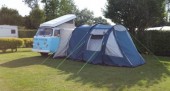 A VW T2 Classic campervan called Harvey and Drive-away awning for hire in Witham, Essex