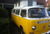 A VW T2 Classic Campervan called Haroldinho and Harold for hire in canterbury, Kent