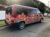 A VW T4 Campervan called PoppyVW-0322 and Poppy side for hire in Woking, Surrey
