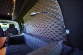 A VW T5 Campervan called Tangerine-Dream and for hire in Hove, West Sussex