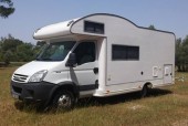 A OverCab Motorhome called Iveco and for hire in Antalya, Europe