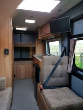 A  Campervan called Relay and Interior for hire in Rochdale, Lancashire
