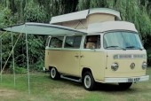 A VW T2 Classic Campervan called Harold and for hire in Saxmundham, Suffolk