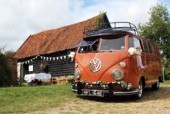 A VW T1 Splitscreen Campervan called Gino and for hire in Chelmsford, Essex